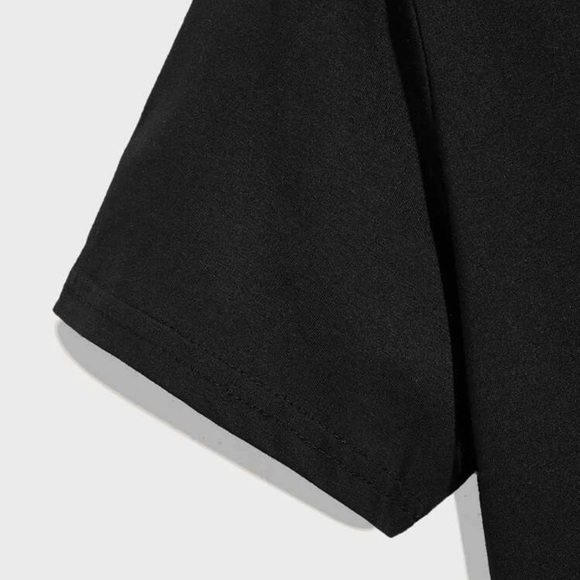 Men Round Neck Solid T- Shirt Set of 4 *NEW* - Picture 3 of 7